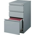 thumbnail image 5 of Lorell Mobile Box/Box/File Pedestal File 15" x 19.9" x 27.8" - 3 x Drawer(S) for Box, File - Letter - Ball-bearing Suspension, Drawer Extension, Durable, Recessed Drawer - Platinum - Steel - Recycled, 5 of 6
