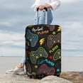 thumbnail image 4 of Uemuo Play Game3 Printed Washable Luggage Cover - Fashion Suitcase Protector Fits 18-32 Inch Luggage -, 4 of 9