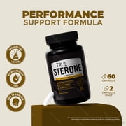 (3 Pack) True Sterone Pills, All Natural Multivitamin Capsules for Peak Performance and Optimal Health, Maximum Strength Daily Nutrition and Energy Booster, TrueSterone Reviews (180 Capsules)