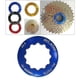 thumbnail image 5 of Cubierta de Casete de Bicicleta 11T a Prueba de , de Bloqueo de para Bicicleta de Carretera, Tornillo de Fijación, Azul Macarena Cubierta de casete de bicicleta, 5 of 8