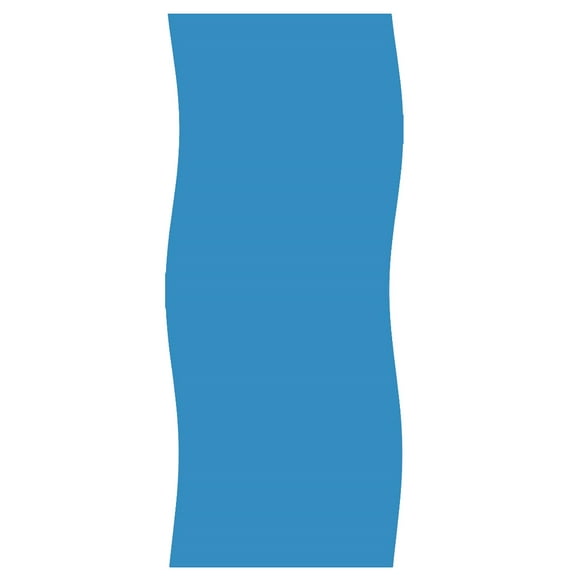 Swimline Oval Overlap Liner for Above Ground Swimming Pools 15' x 30' - Blue