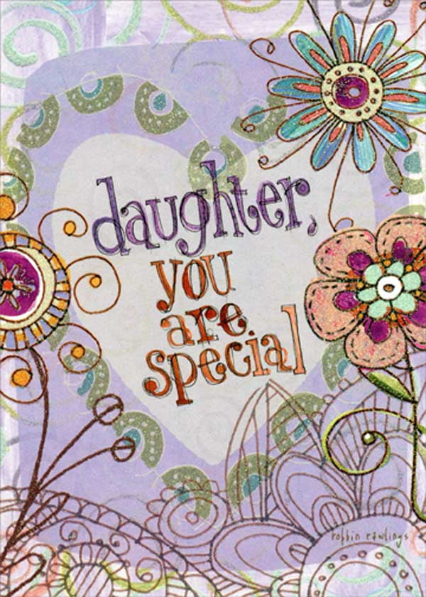 RSVP You Are Special : Sparkling Purple and Blue Flowers Birthday Card ...