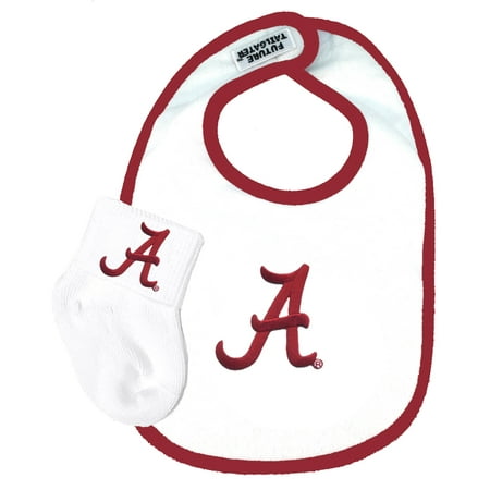 - Alabama Crimson Tide Bib and Socks Baby Gift Set