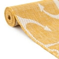 thumbnail image 3 of Unique Loom Outdoor Coastal Collection Area Rug - Ahoy (7' 10" Round Yellow), 3 of 10