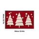 thumbnail image 3 of Alfombra de Entrada Roja de Imitación Navideña, Alfombra de Árbol de Navidad, Alfombra Antideslizante para Baño, Alfombra para Puerta de Entrada, Alfombra para Sala de Estar, Tamaño 15,7 X 23,6 Pulga, 3 of 6