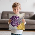 thumbnail image 4 of CANX Elegant Colored Throw Pillows Farmhouse Outdoor For Home Living Room Sofa Couch Bed Modern Floral Linen Square Cushion Set Of 2 One Size Utility, 4 of 4