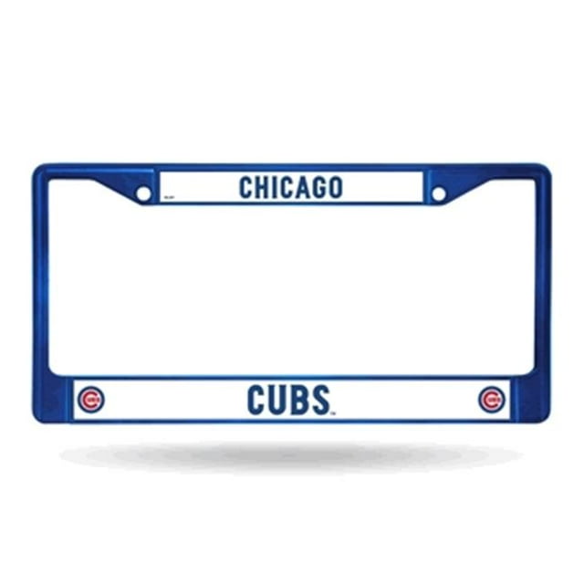 Cadre de Plaque d'Immatriculation en Métal Chicago Cubs - Bleu