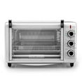 thumbnail image 2 of BLACK+DECKER Crisp 'N Bake Air Fry Toaster Oven, Stainless Steel, TO3215SS, 6 Slice, 2 of 5