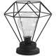 thumbnail image 4 of Lámpara de mesa de metal, lámpara de noche con forma de diamante, lámpara de pie, lámpara de escritorio de hierro de estilo nórdico que funciona con pilas, luz de noche creativa,, 4 of 7