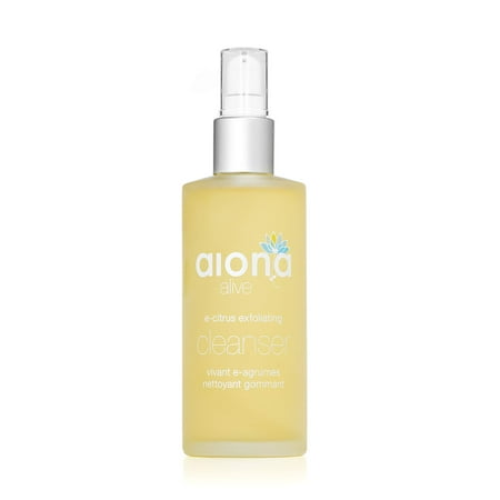 Aiona Alive E-Citrus Exfoliating Cleanser, Anti-Bacterial, Anti Acne Vitamin Face Wash and MakeUp Remover Cleanser, 100% Natural Pore Cleanser For Men & Women,
