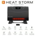 thumbnail image 2 of Heat Storm Phoenix 1500 Watt Infrared Floor to Wall Heater Gray, 2 of 9
