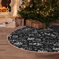 thumbnail image 5 of Sikiie Travel The World Nativity Christmas Tree Skirt, Jesus Christian Winter Holiday Tree Mat Decoration(30-48IN)30", 5 of 6