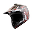 thumbnail image 4 of Casco WOW para niños, motocross, BMX, ATV, dragón, rojo, talla L, 4 of 9
