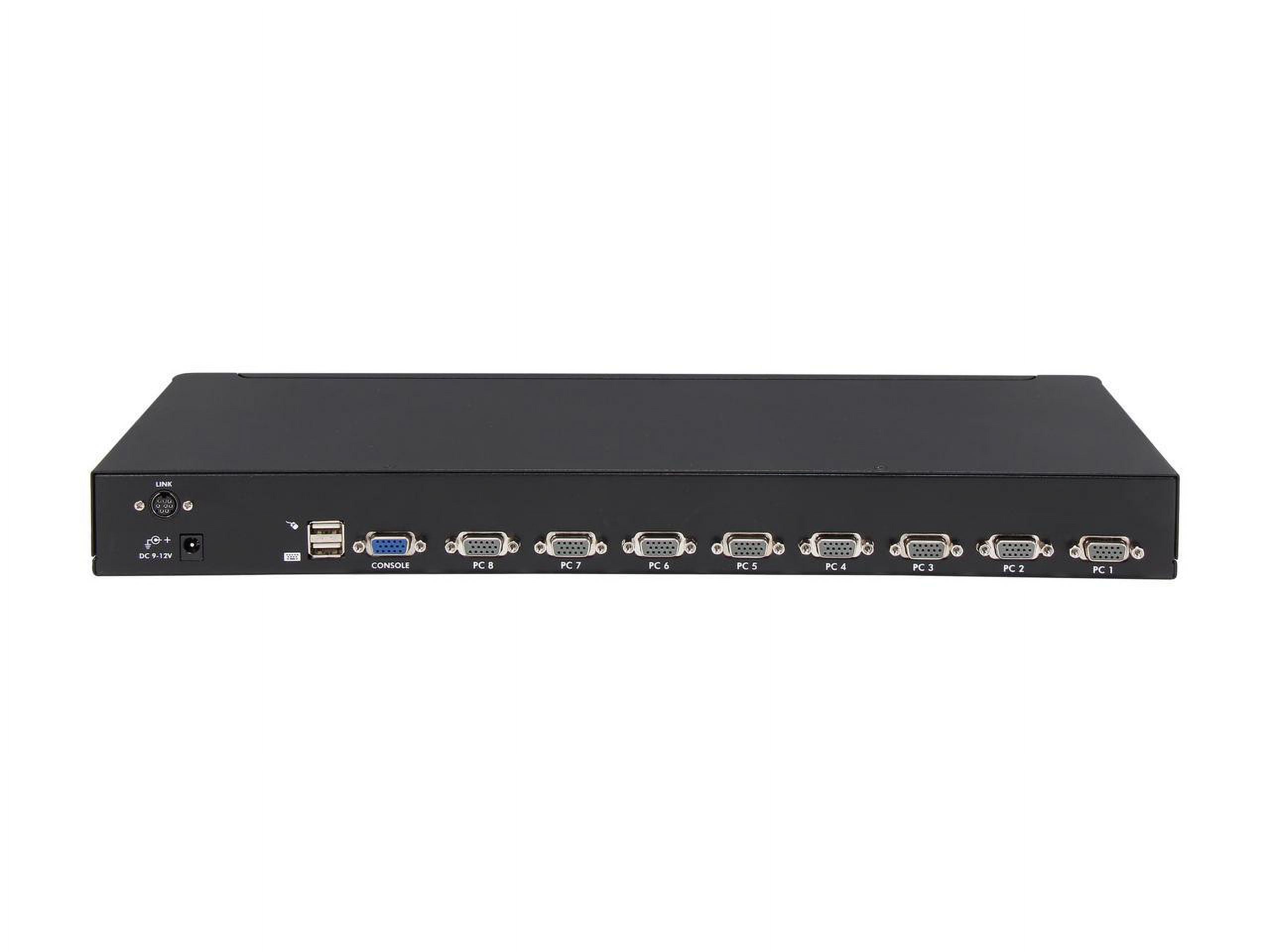 8PORT USB KVM SWITCH 1U RACKMOUNT KVM SWITCH WITH OSD