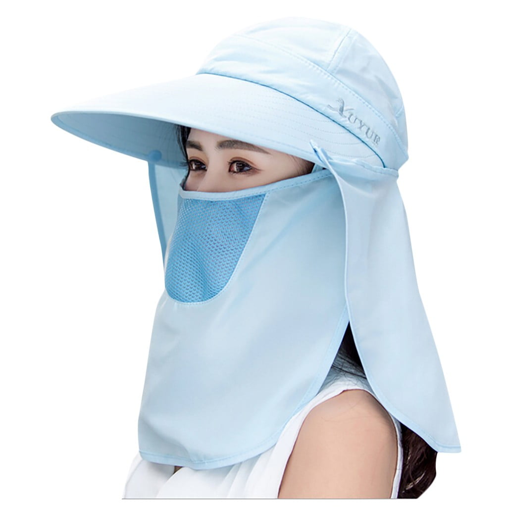 MIARHB - Freedomgo Women Sunscreen UV Sunshade Hats Dustproof Protector ...