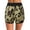Green, variant on Aayomet Biker Shorts Women Women's Solid High Waisted Wide Leg Casual Pleated Shorts with Pocket,Khaki L