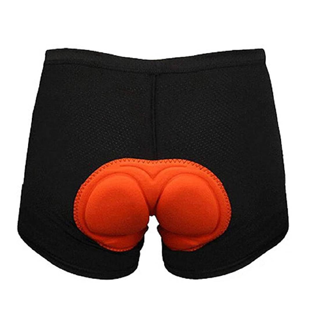 S-3XL Men's Cycling Shorts Bicycle Bike Underwear Pants With 3D Gel Pad Black