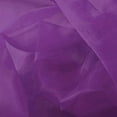 thumbnail image 3 of 1-Piece Wave Valance with Bead-Trim Tassels, Semi-Sheer Light-Filtering, Rod Pocket, Tailored for Kitchen and Living Room Décor Purple Color, 52" Wide x 18" Length.", 3 of 3