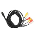 thumbnail image 4 of Cable Compuesto De Sonido Y Video Cable DIN De 9 Pines A 6 RCA Señal Clara Extensible Baja Pérdida Para Monitor Para Videocámara Digital, 4 of 8