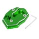 thumbnail image 1 of Almohadilla para Pata de Cabra Lateral Unique Bargains para Motocicleta CNC Aluminio Verde, 1 of 1