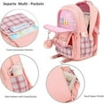 thumbnail image 6 of Laptop Backpack 15.6 Inch Bag College Backpacks Anti  Travel Back Pack Large Bookbags for Women(Pink), 6 of 7