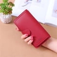 thumbnail image 4 of Kcolen Stylish Long Zip Around Wallet for Women Secure RFID Blocking Purse with Card Slots and ID Window, 4 of 4