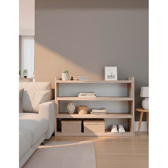 Librero Organizador Esquinero, Mueble Minimalista Multifuncional.