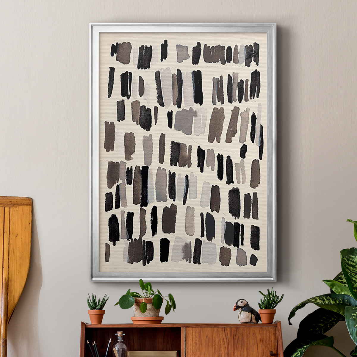 Chalk and Flint III Premium Framed Print, in Gold, Black, or Silver - Ready to Hang