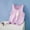 Purple2, variant on Girls Summer Tank Tops, Lightweight Cotton Base Layer Swan Print Round Neck Everyday Layering Style Casual Kids Vest Size 7 Pink