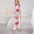 thumbnail image 3 of Fotbe Cute Pig Nose Conjunto de Pijama de Manga Larga para Mujer con Estampado, Ropa de Dormir de 2 Piezas, Conjunto de Casa Suave y Cómodo con Bolsillos-XX-Large, 3 of 7