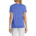 thumbnail image 2 of Lands' End Women's Tall Relaxed Supima Cotton T-Shirt, 2 of 3