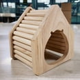 thumbnail image 6 of Cheers.US Pet Bed Rabbit Bed Cozy Guinea Pig Hideout House Bunny Hideout for Rabbits Hamster Bunny Rats Chinchilla Cave Bed Small Animal Bed, 6 of 14