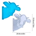 USYFAKGH Diy Farm Cow Head Decorative Rubber Tools Peep Cow Head