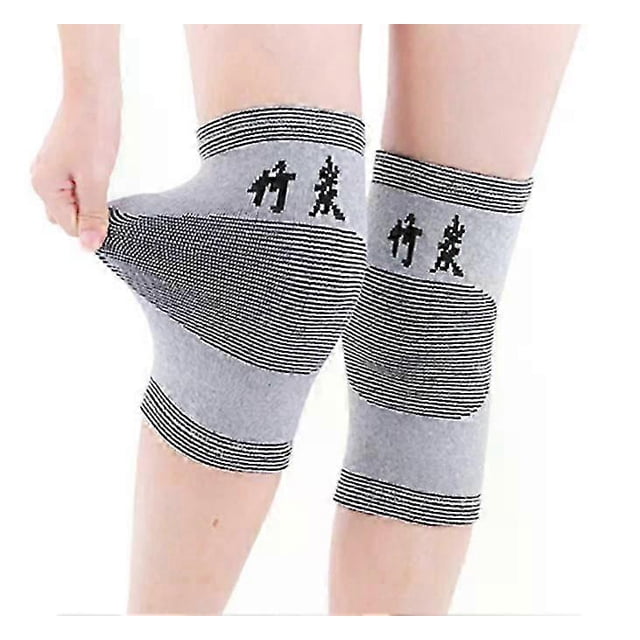 1Pair Elasticated Knee Pads Knee Support Brace Leg Arthritis Injury GYM Sleeve Elasticated Bandage Ankle Brace Support