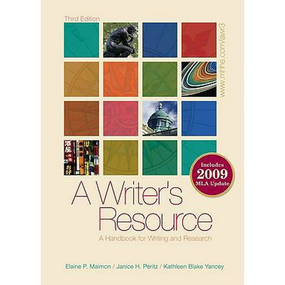 Pre-Owned A Writer's Resource (spiral-bound) 2009 MLA Update, Student Edition (Unknown) 0077300750 9780077300753