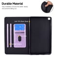thumbnail image 4 of Allytech Galaxy Tab A 8.0 Case 2019 Released SM-T290 T295, Glitter Bling PU Leather Slim Shell Multi Angle Stand Shockproof Cover for Girls Women for Samsung Galaxy Tab A 8.0 2019 T290, Purple, 4 of 5