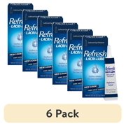 (6 pack) Refresh PM Lubricant Eye Ointment Nighttime Relief For Dry Eye - 3.5 Gm