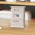 thumbnail image 5 of Desk Retro Calendar Blocks Desk Date Display Desk Decorations Green, 5 of 5