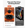 thumbnail image 4 of VEVOR 2500W Sump Pump Battery Backup System, LCD Display, Auto Switches to Battery Inverter Power for Sump Pump, Pure Sine Wave, Batteries Not Included, 4 of 9