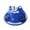 Dark Blue, variant on Wide Brim Cape Style Solar Fan Sun Shield Hat With Adjustable Strap For Kids