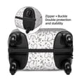 thumbnail image 2 of Hirioo Poodle Dog for Elasticity Suitcase Cover (No luggage Included) Durable Luggage Protector Fits 18-32 Inch Luggage-Medium, 2 of 7