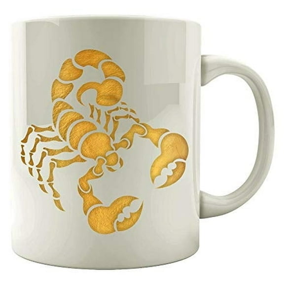 Colorful Scorpion 11 oz Coffee Mug - Funny Design White Ceramic Gift