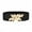 Black, variant on Tiqkatyck Belt Buckle Sales Today Clearance Women's Fashion Wild Wide Waistband Elastic Stretch Dress Waist Belt Buckle Band Belts for Women Black