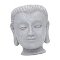 thumbnail image 1 of koolsoo Buddha Head Flower Pot Buddhism Gift Plant Container for Kitchen Desk Garden Style C, 1 of 9