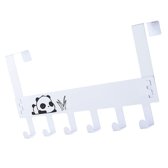 CIYISON Over Door Hook No Residues Plastic Hook for Keys Coat Towels Functional Use