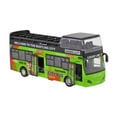 thumbnail image 1 of Bus Toy City BUSEN ​​abre las puertas de la pieza de colección del vehículo de simulación Verde, 1 of 9