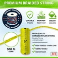 thumbnail image 2 of Mason Line String ACE Supply, amarillo #18, nailon trenzado, 152 m, 2 of 5
