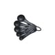 thumbnail image 1 of Cucharas Medidoras Tramontina  Bakery 5 Piezas Negro, 1 of 3