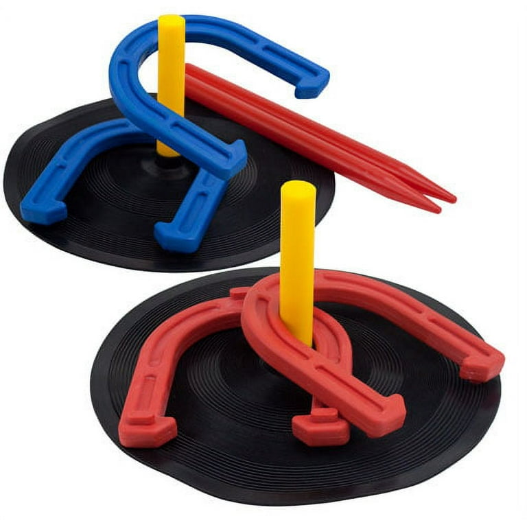 Brybelly Deluxe Indoor and Outdoor Horseshoe Game Set