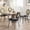 Black, 4-pack, variant on 4-Pack Comfortable Indoor Chairs with Woven Back and Padded Seat – Modern Design for Dining Table or Living Room Use, Brown